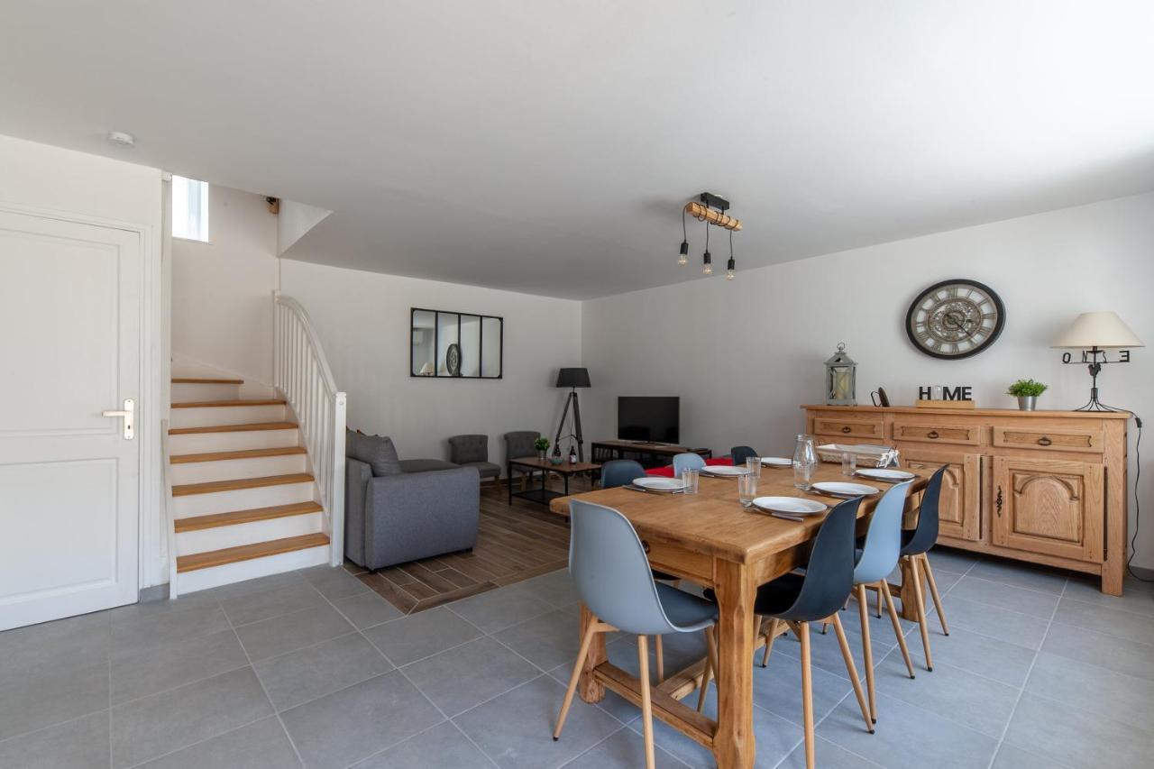 Gite Du Tilleul - Maison Climatisee Pour 8 Voyageurs Houesville المظهر الخارجي الصورة